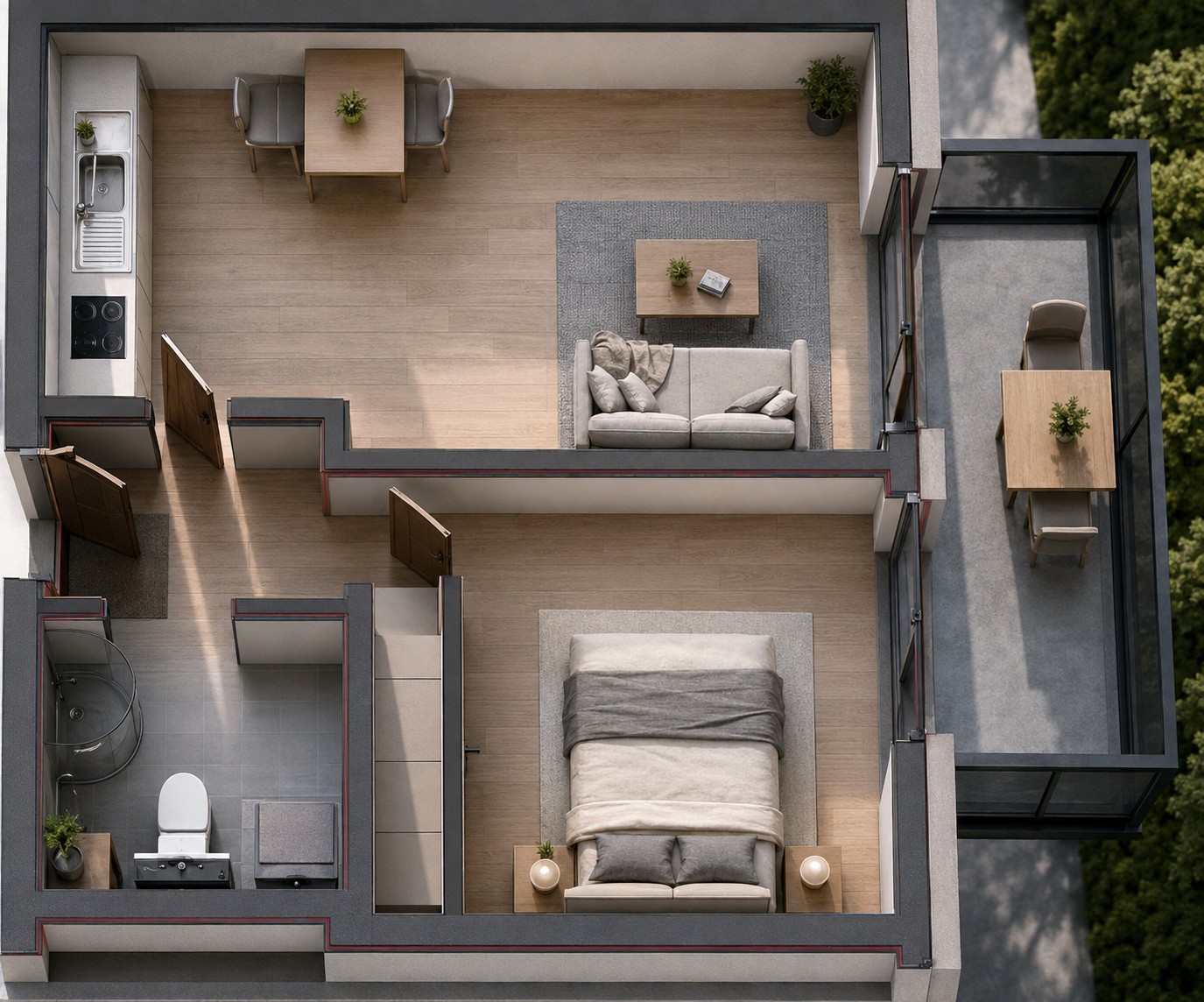 Architekturprojekt stuwo W50